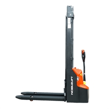 Electric stacker with 1200 kg load capacity and lead-acid battery - 
